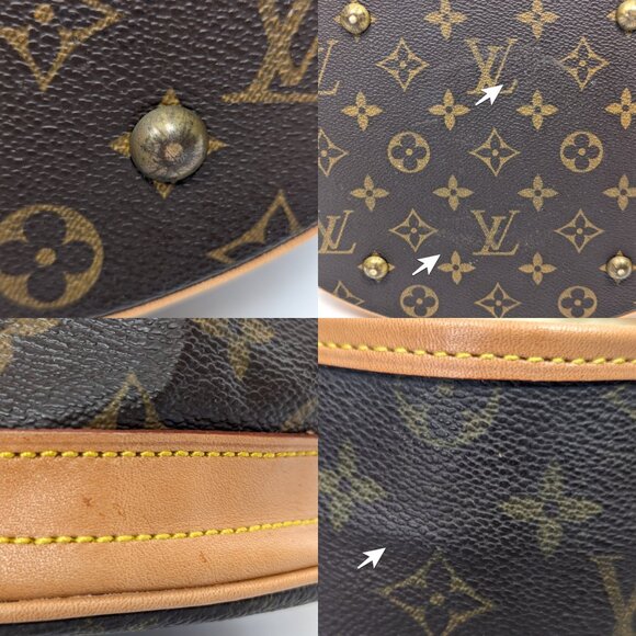 LOUIS VUITTON Bucket GM Monogram Canvas - Renewed Leather - Picture 13 of 15